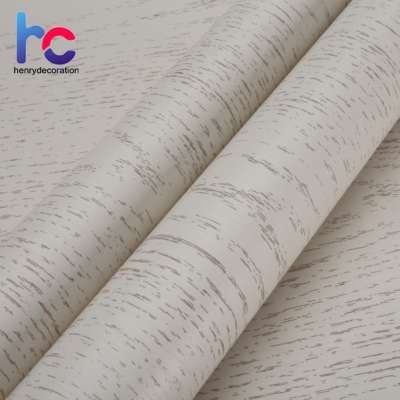 Henry Decoration mdf vacuum press pvc film self adhesive wood grain heat insulation