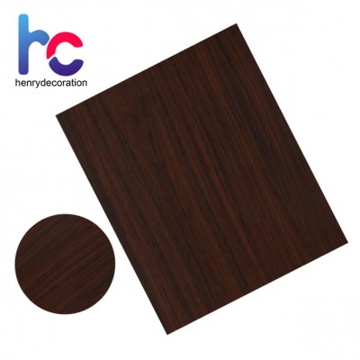 Henry Decoration PVC Wood Grain Film Self Adhesive Glue Decorative Wood Papers