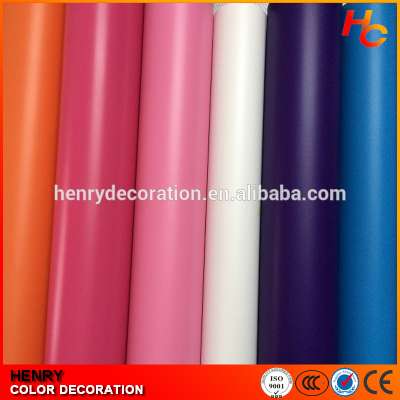 High quality 1.52*30m Red Frosted Matt Car Vinyl with Air Free Bubbles