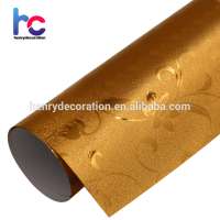 Colorful laminating wrap metalized PVC decorative film for decoration